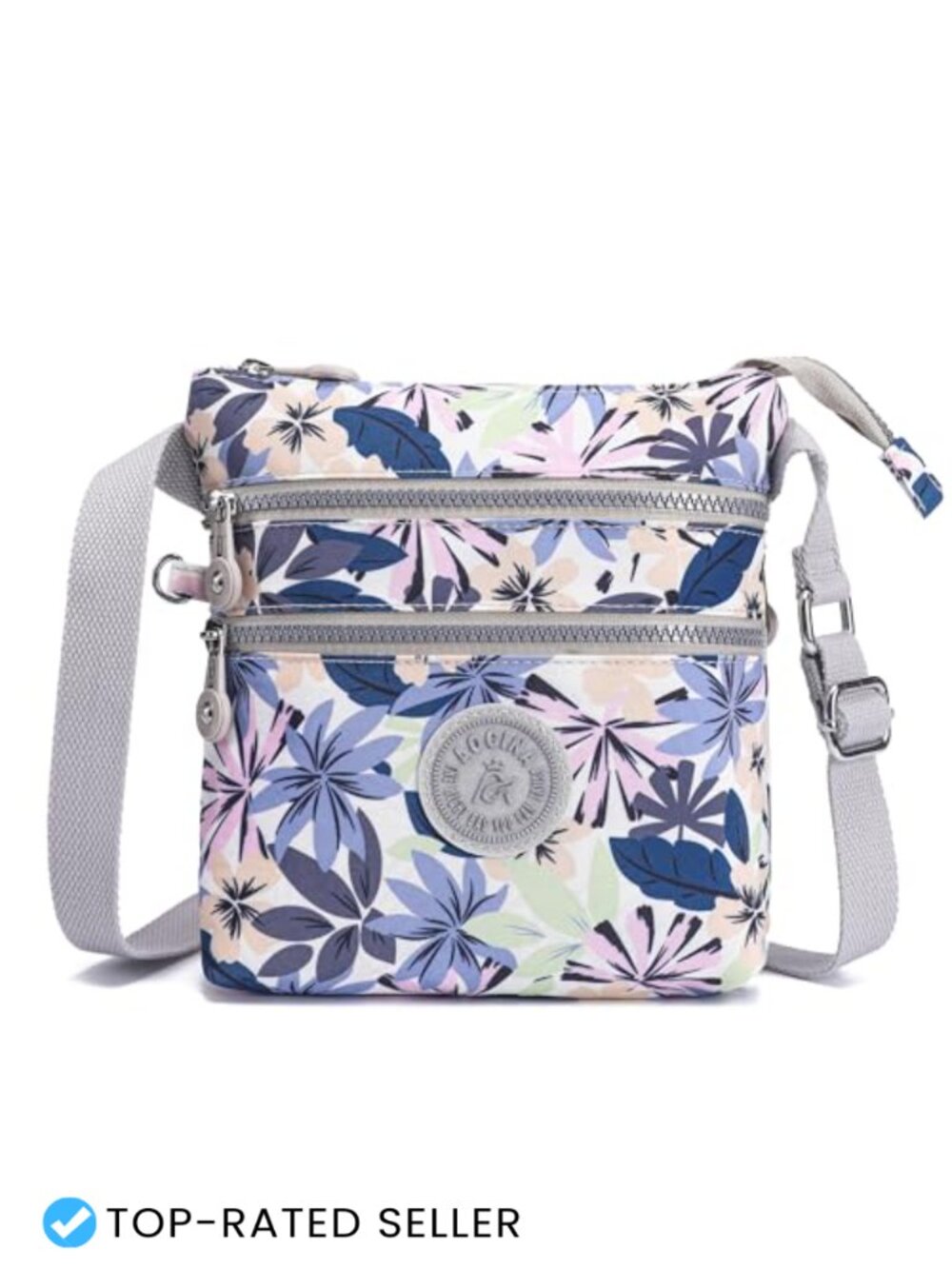 Nylon Crossbody Bag Small Phone Purse Lightweight Casual Travel
